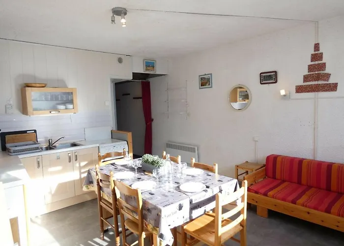 6 Pers. Avec Balcon Exposition Sud, Salon Avec Lcd Et Dvd, Cuisine Equipee, Casier A - Fr-1-457-196 Апартаменты