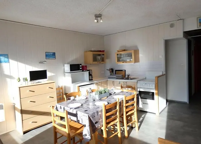 6 Pers. Avec Balcon Exposition Sud, Salon Avec Lcd Et Dvd, Cuisine Equipee, Casier A - Fr-1-457-196 * アラヌエ